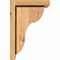 Ekena Millwork Carmel Smooth Corbel w/Backplate, Western Red Cedar, 7 1/2"W x 8"D x 12"H COR08X08X12CAR01SWR - alternate 3